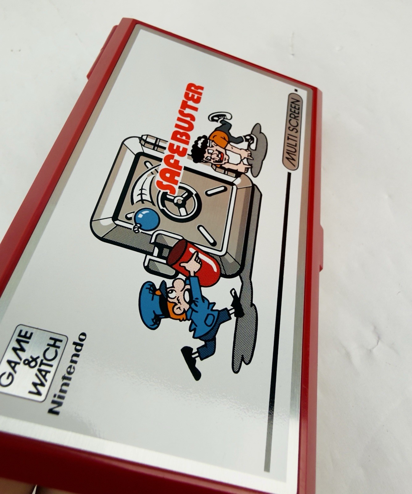 Nintendo SafeBuster JB-63 Game & Watch MultiScreen Retro 1988 Beautiful Shape