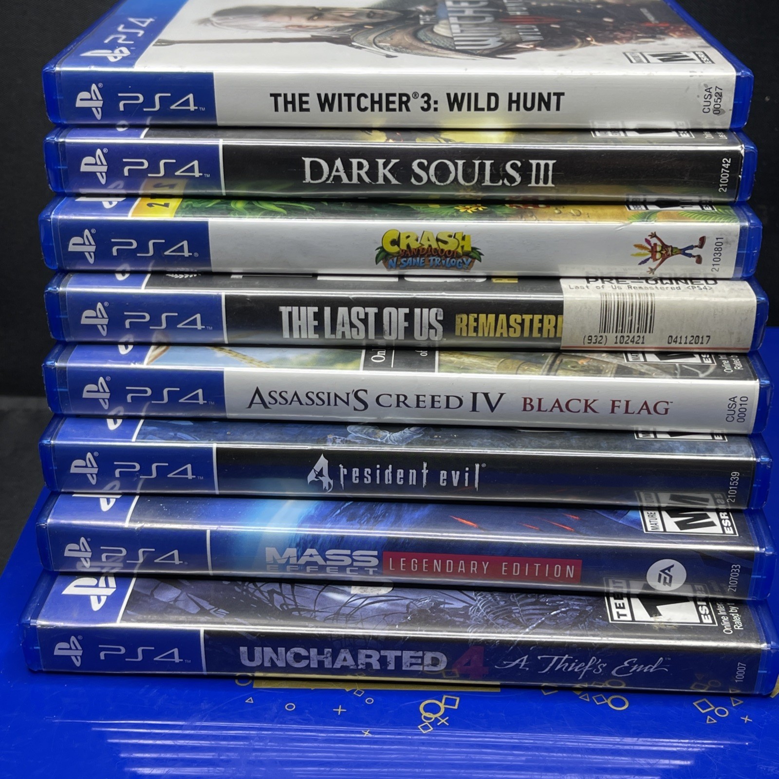 PS4 Slim 1TB Days of Play Limited Edition Bundle 3 Controllers 8 Games Tested