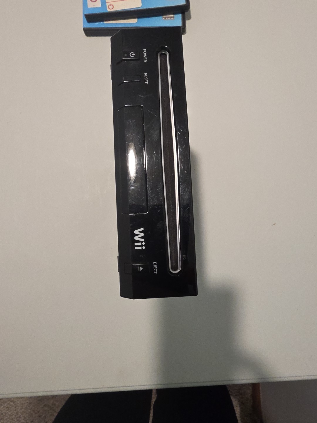 Nintendo Wii Video Game Console RVL-101 Black With 2 Games