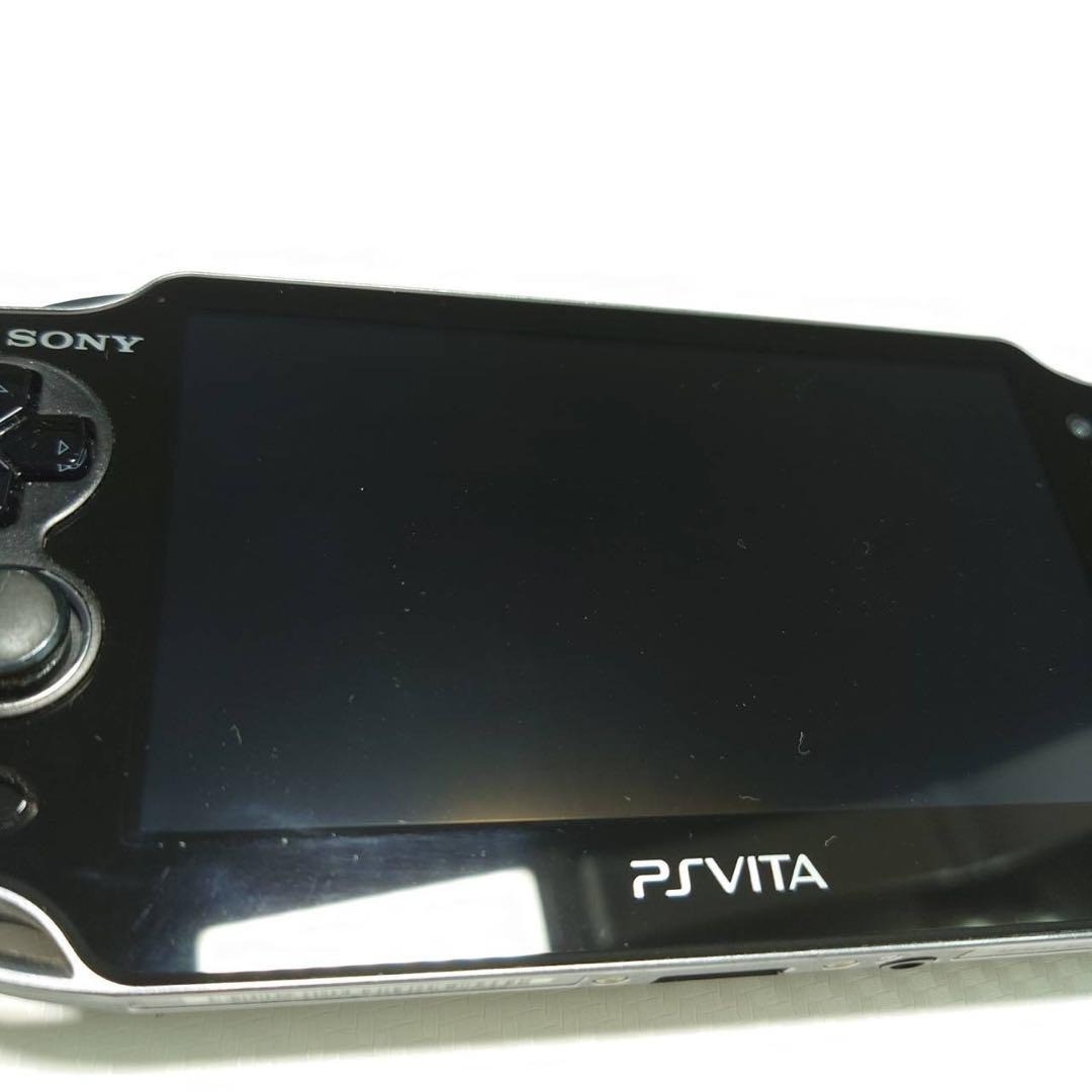 Sony PS Vita PCH-1000 Crystal Black OLED Wi-Fi Boxed Complete Near Mint 7069