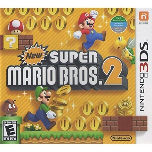 Super Mario Bros. 2 – Nintendo 3DS (Multiplayer, Platform 2012) Brand New