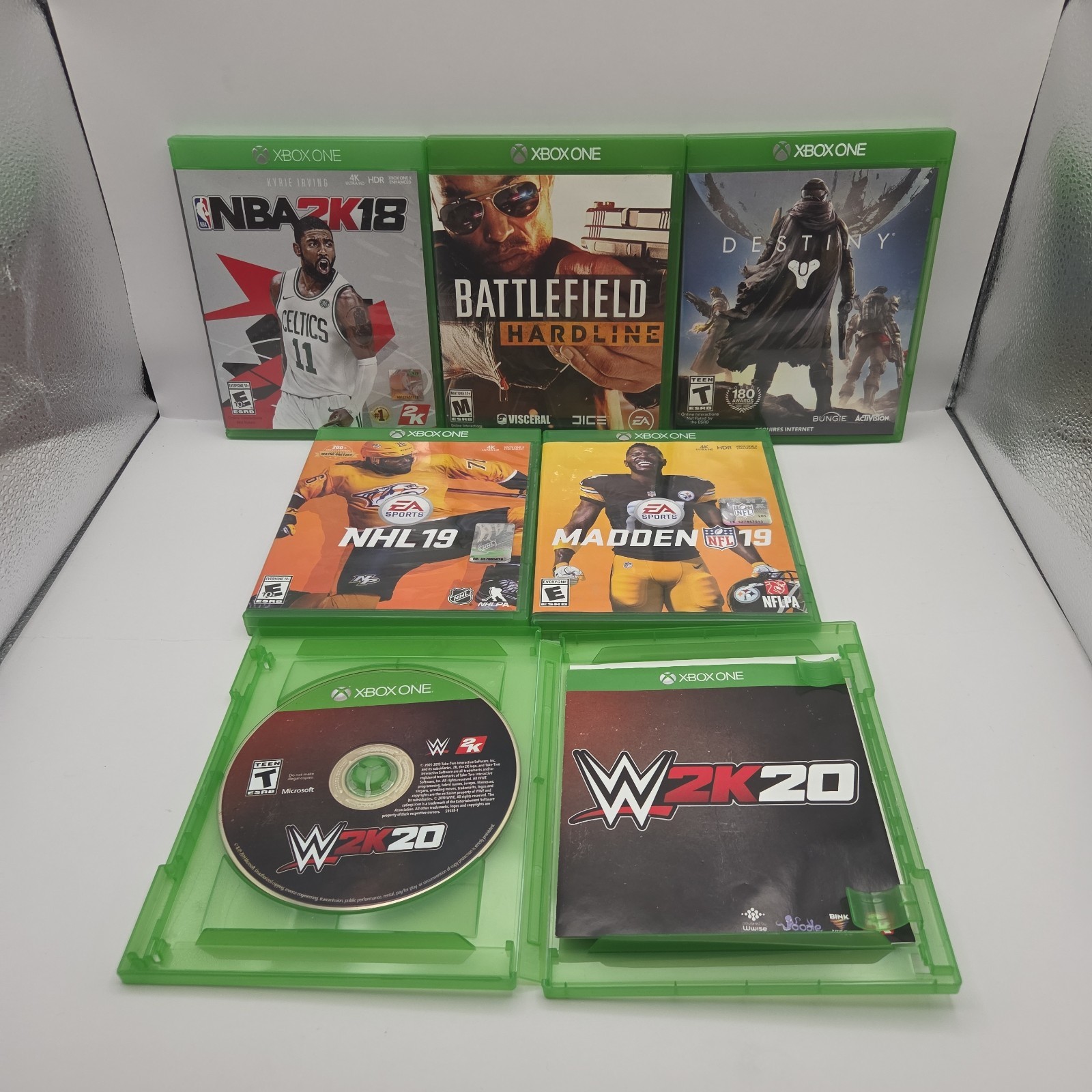 Microsoft Xbox One Console Bundle – Cables, Controllers, Games, Accessories