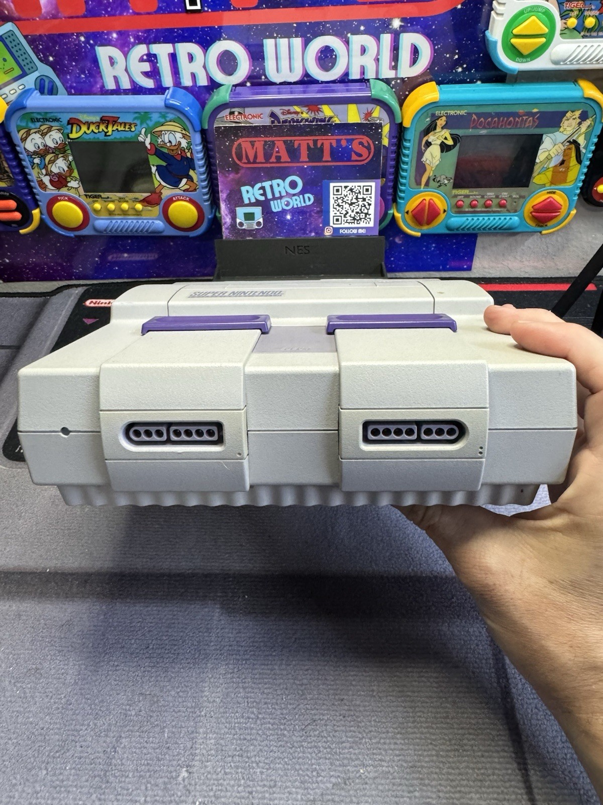 SNES 1-Chip Console, Tested & Working