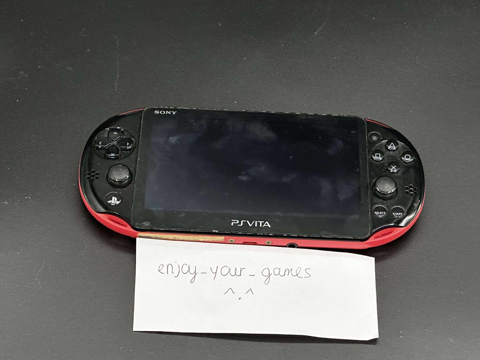 Sony PS Vita LED PCH-2000/2001 Black/Pink WIFI with Charger – SHIP IN 1-DAY