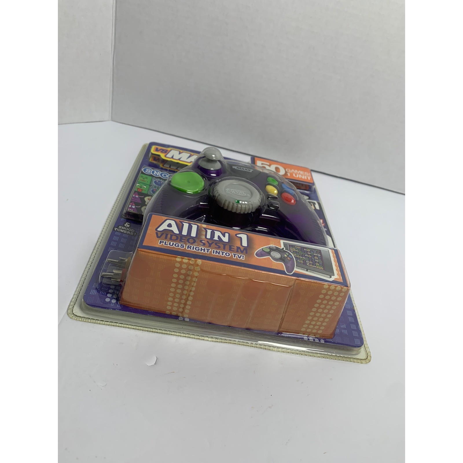 Vs Maxx Video Extreme 50 Games In 1 Retro Y2K Plug Play Snood Speed Race2004