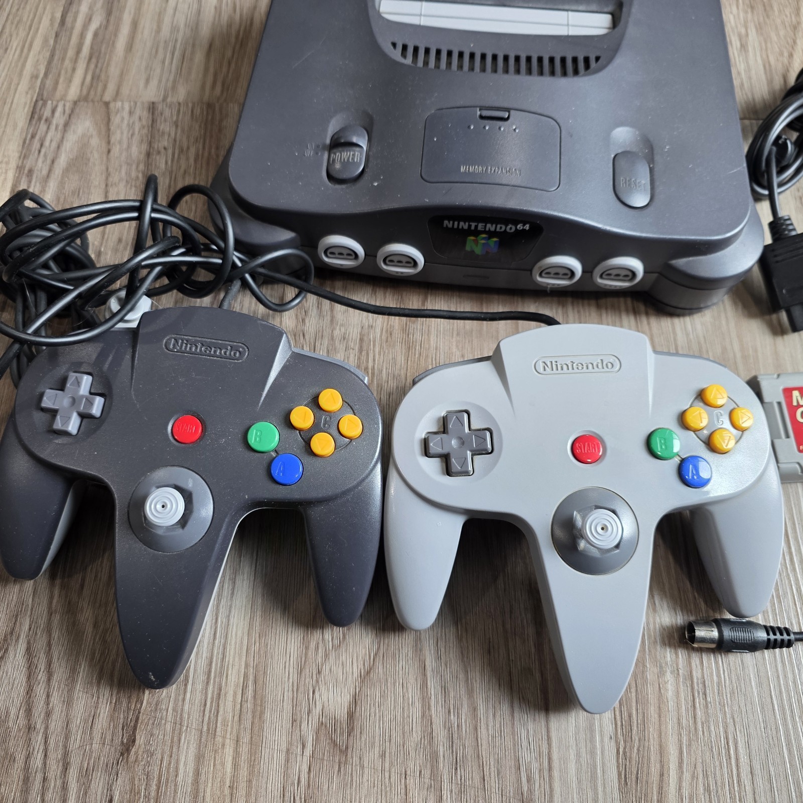 Nintendo 64 N64 NTSC USA Console System Tested w/ Memory Card NUS-001