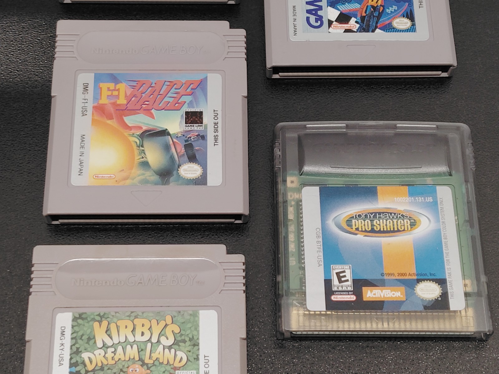 Nintendo GameBoy 1989 DMG-01 Original + 14 Games – Car Power – (2 Color Games)