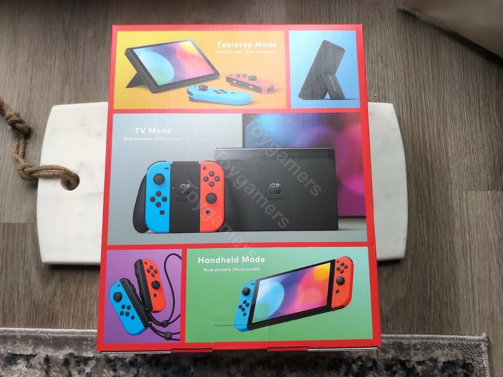 Brand New Nintendo Switch Oled – Neon Red Blue Joy-Con – In hand – Fast Shipping
