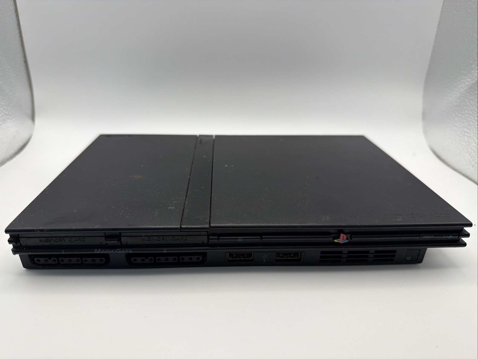 Sony PlayStation 2 SCPH-70001 Slim Console – Charcoal Black Tested Works