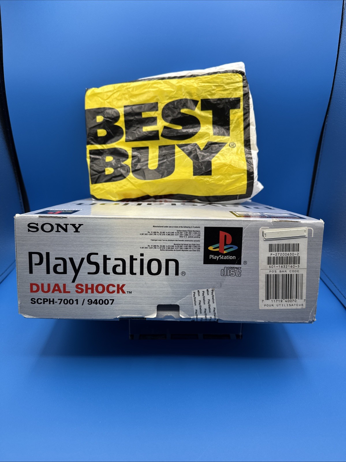Sony PlayStation PS1 SCPH-7001 Bundle W/Demo Disk +8 Games, Xtra Controller, +