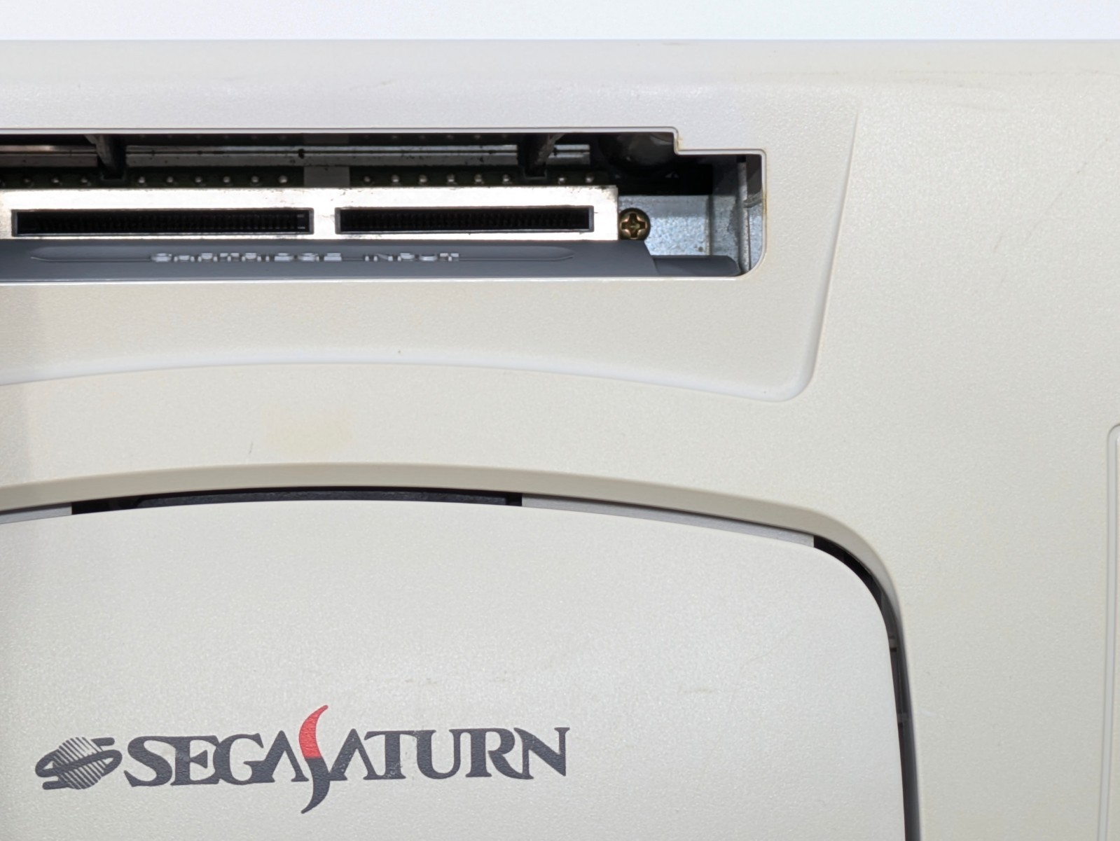 Sega Saturn White HST-3220 NTSC-J Tested w Controller + Touge King the Spirits 2