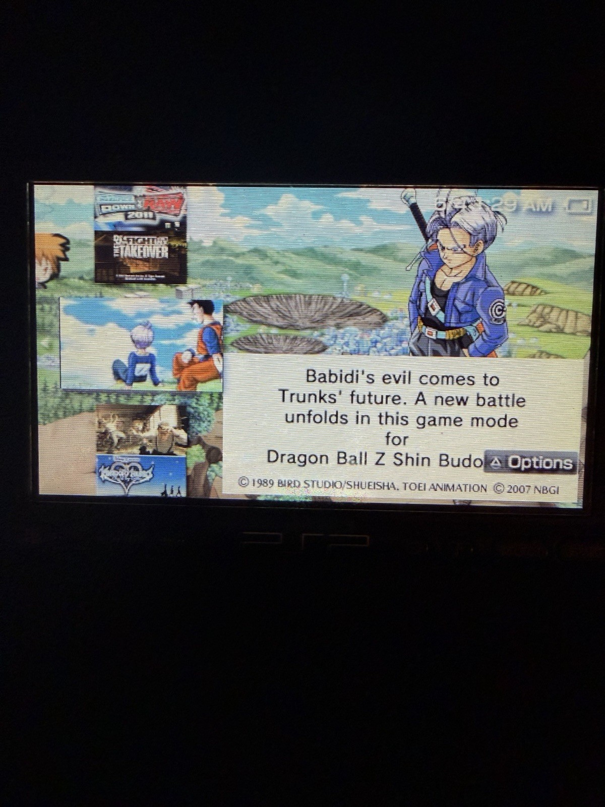 Sony PSP 3001 Portable Handheld Console System Black (games Included)