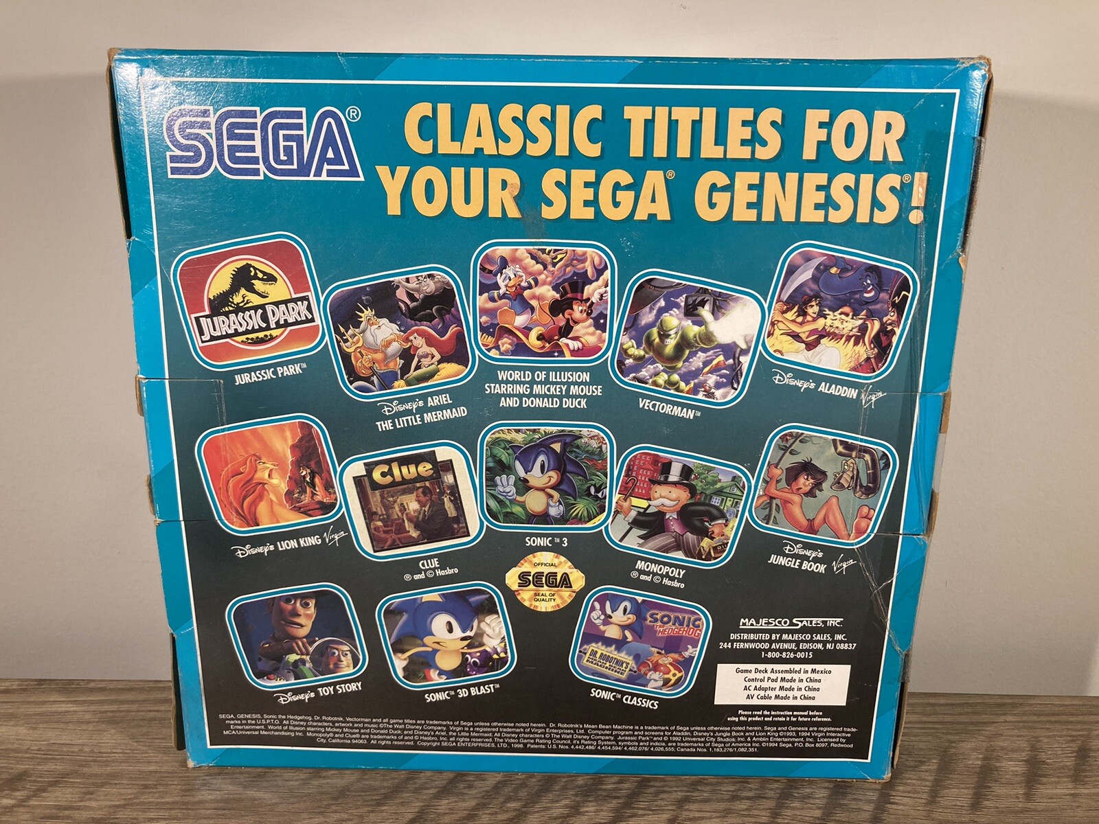 SEGA Genesis 3 Core System – Open Box – Tested