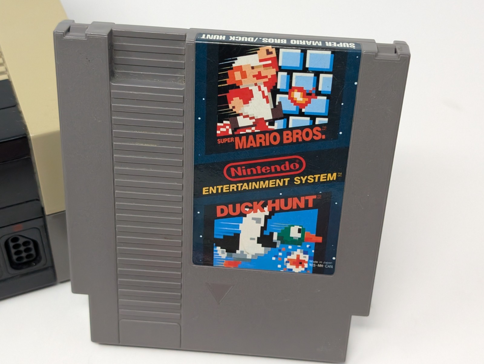 Nintendo NES Action Set Home Console With OEM Controller, Zapper Gun & Cables