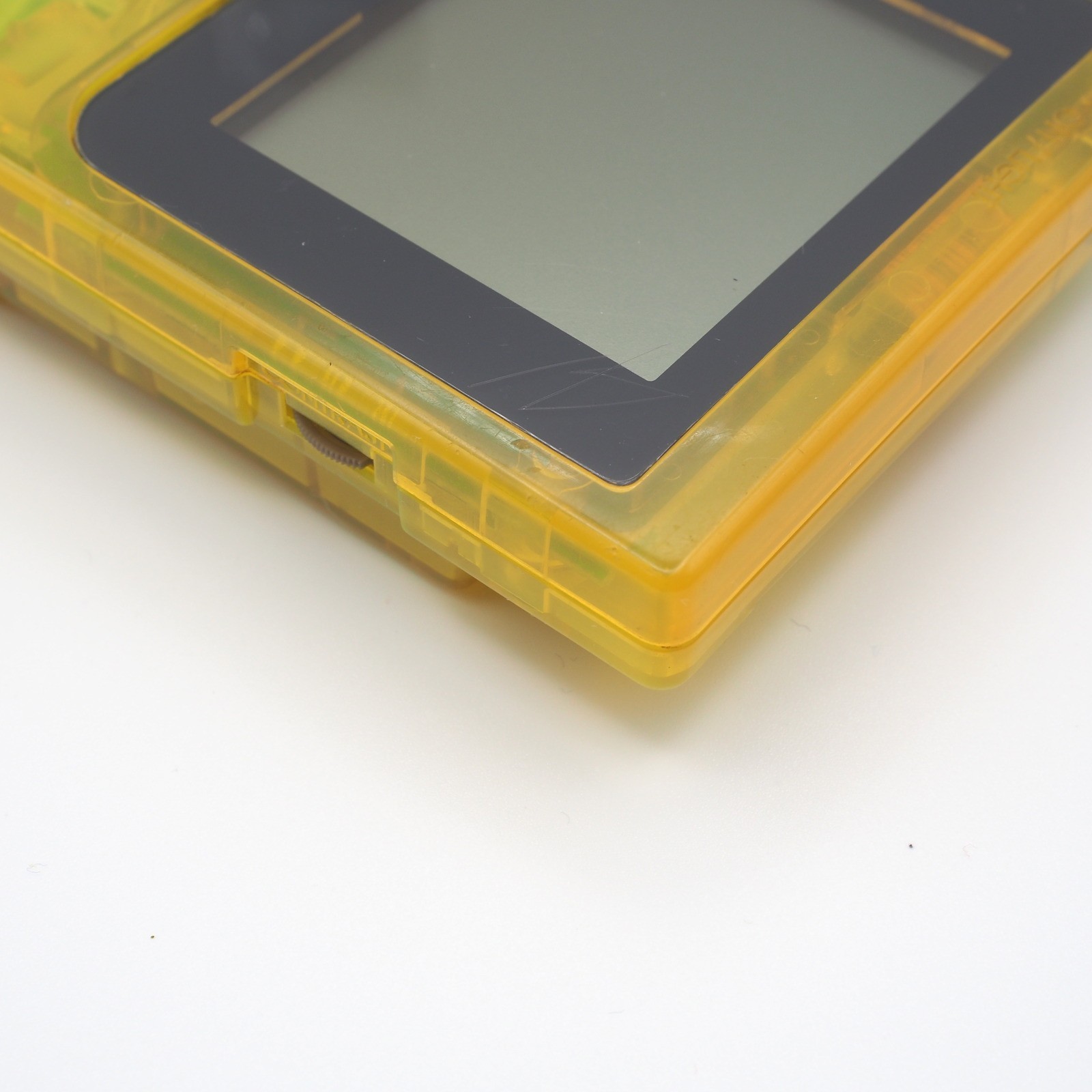 OEM Nintendo Game Boy Light Toys R Us Edition Clear Yellow MGB-101 TESTED #1[EX]