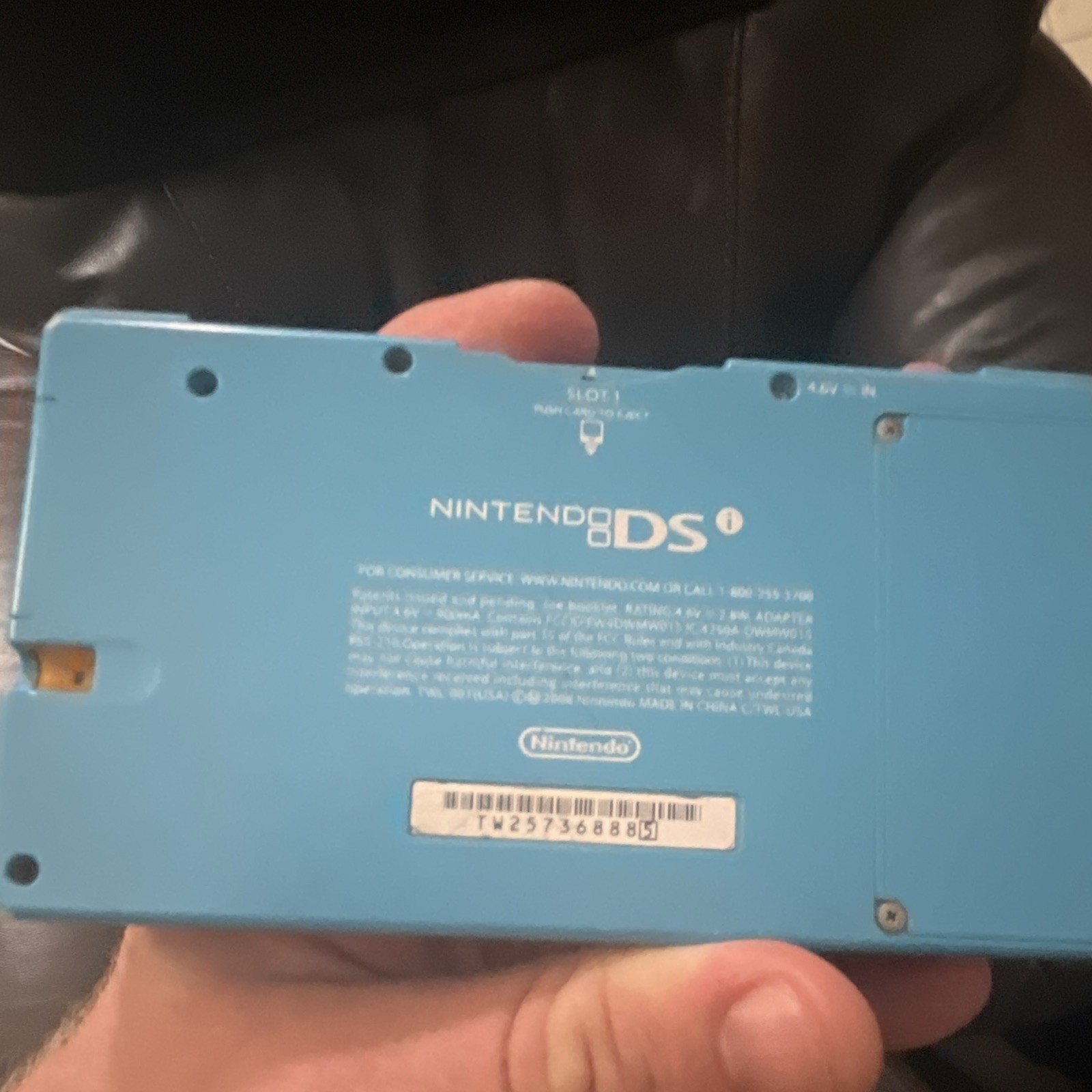 Nintendo DSi Blue Handheld System, Wi-Fi, 256MB, NTSC-U/C (US/Canada)