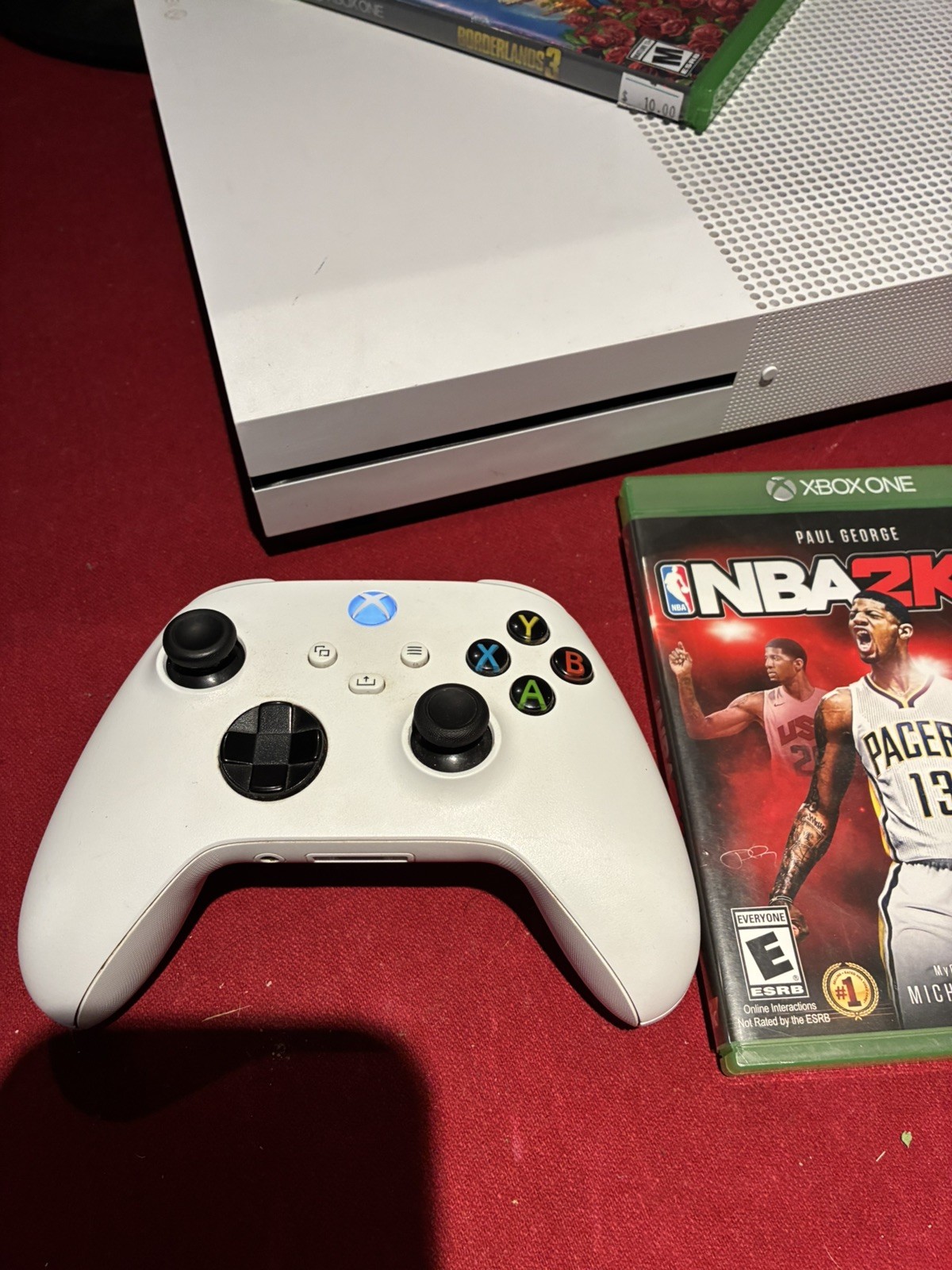 Microsoft Xbox One S Bundle 500GB Game Console – White