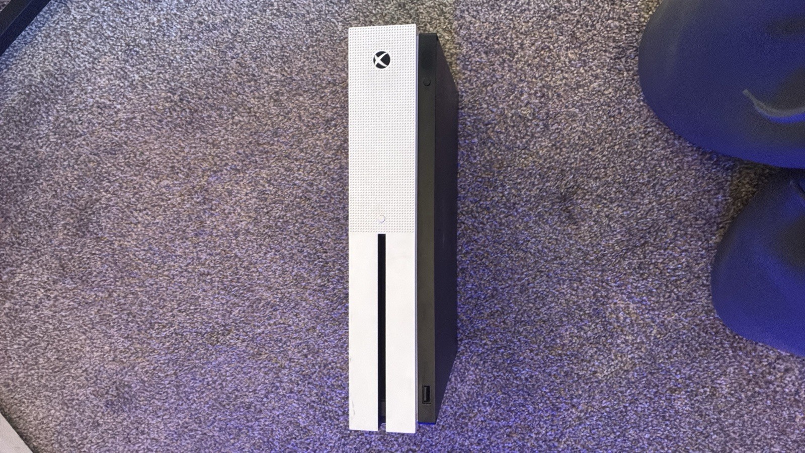 Microsoft Xbox One S 1TB White Console 4K UHD with Red Wireless Controller