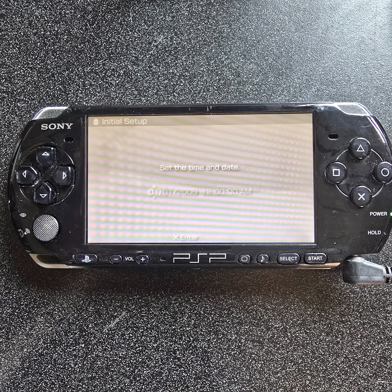 Sony PSP-3001 Playstation Portable Console Bundle – 8 Games/4 Movies, Read!!