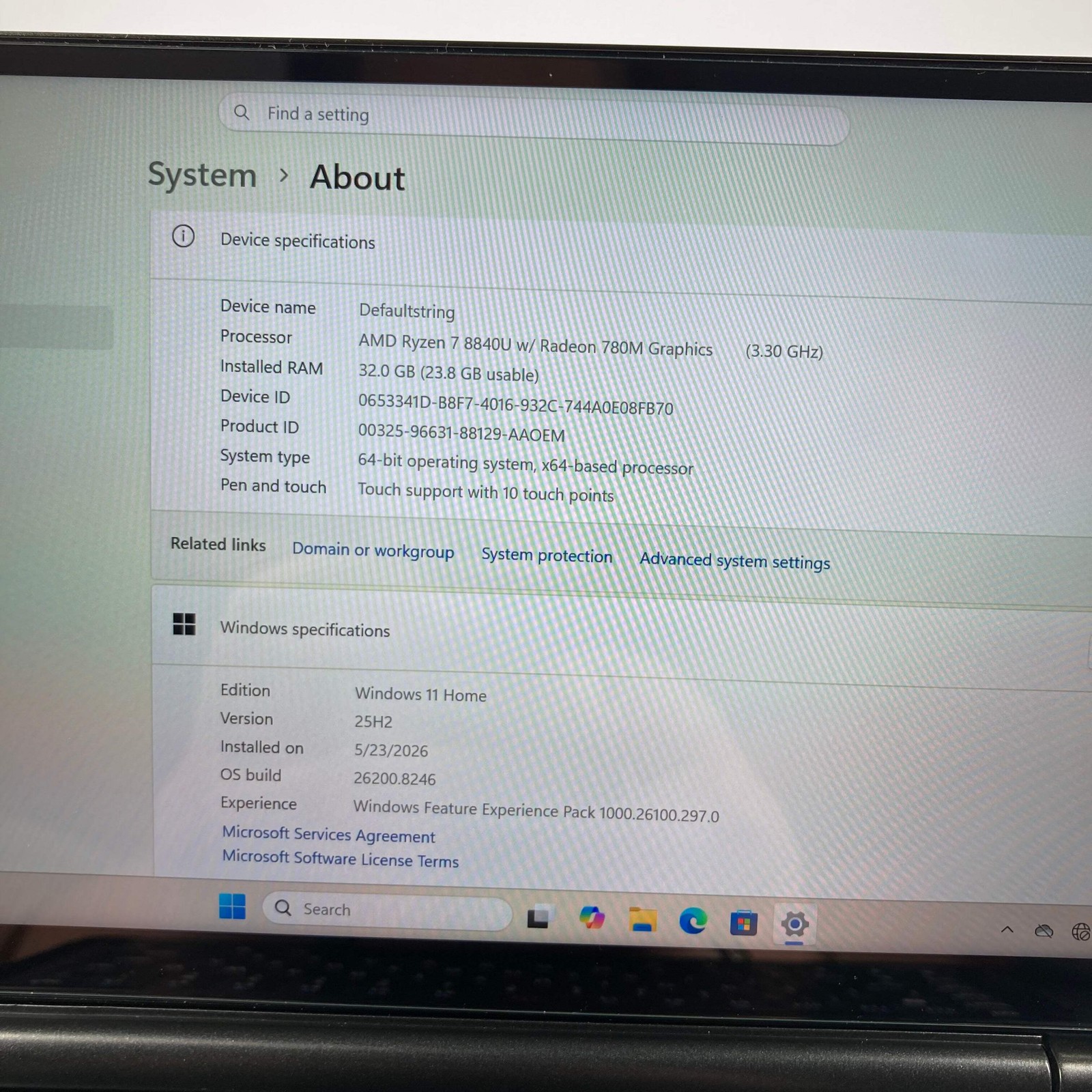 GPD Win Mini (2024) 7″ AMD Ryzen 7 8840U 32GB RAM 2TB Black G1617-01