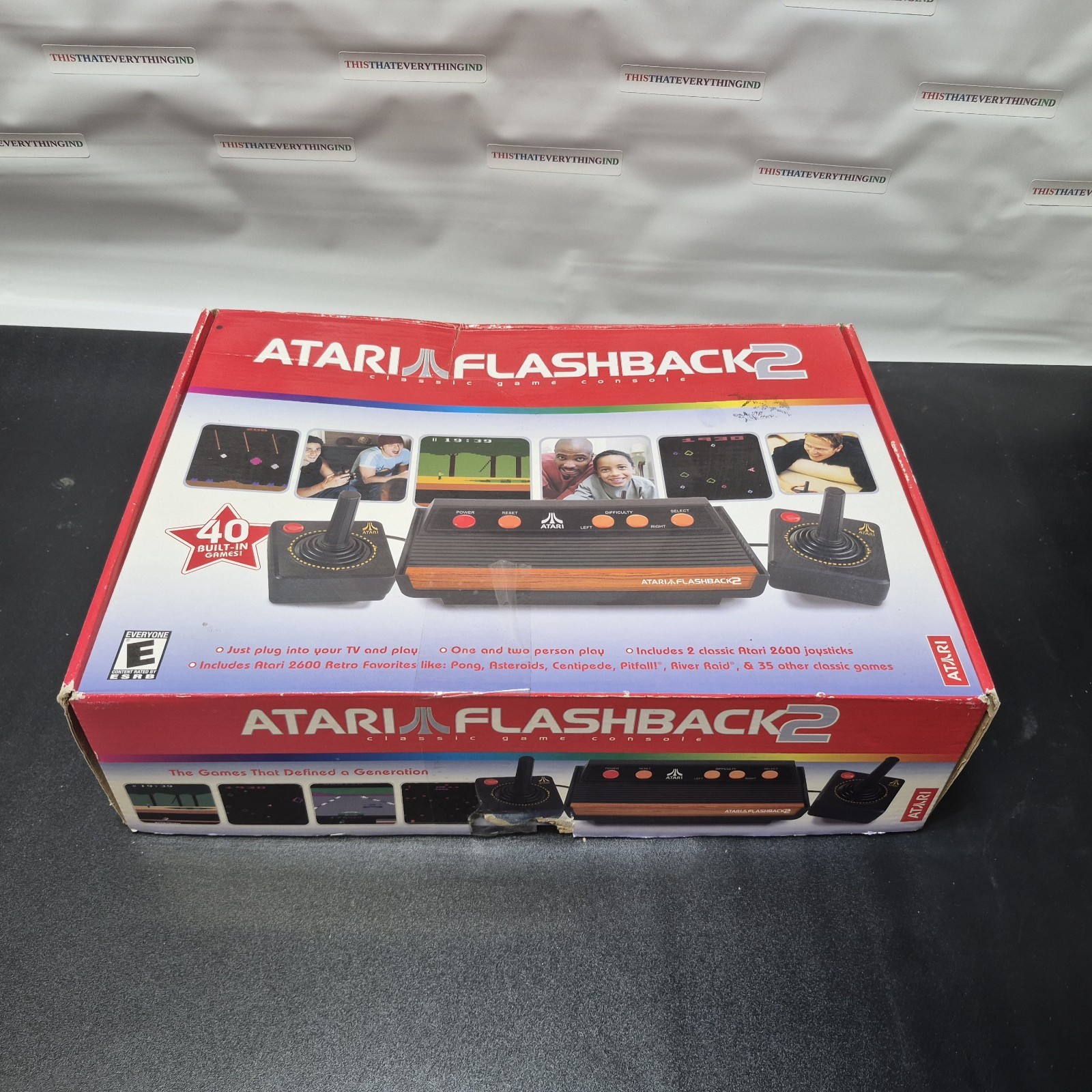 Atari Flashback 2 Console System Complete in Box Tested Working