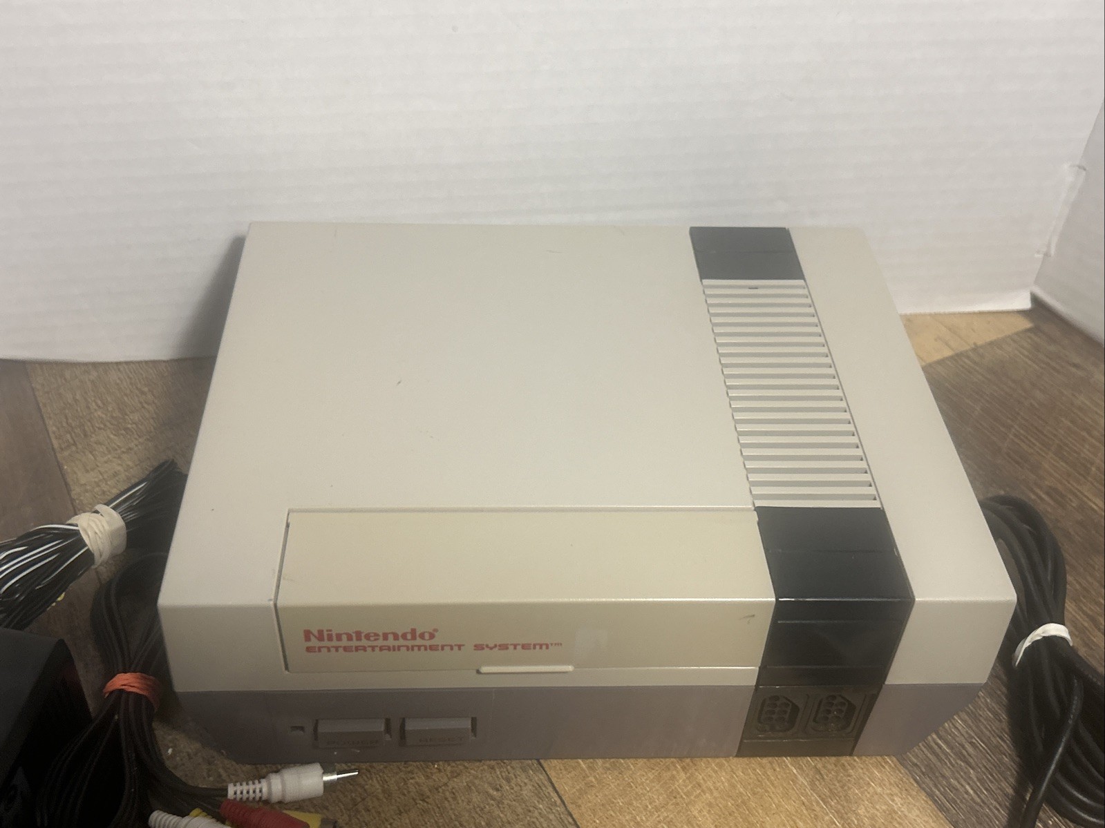 1985 Original NES Nintendo System Console + New 72 Pin Authentic Tested Bundle