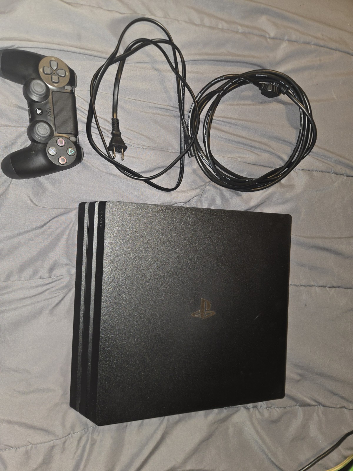 Low Firmware Sony PlayStation 4 Pro 1TB Console- Comes With Controller & Cables