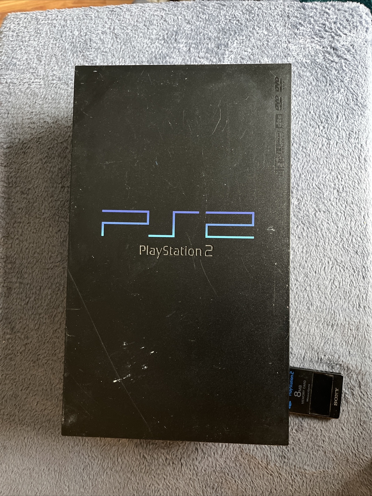 Sony PlayStation 2 Console and 8MB Memory Card