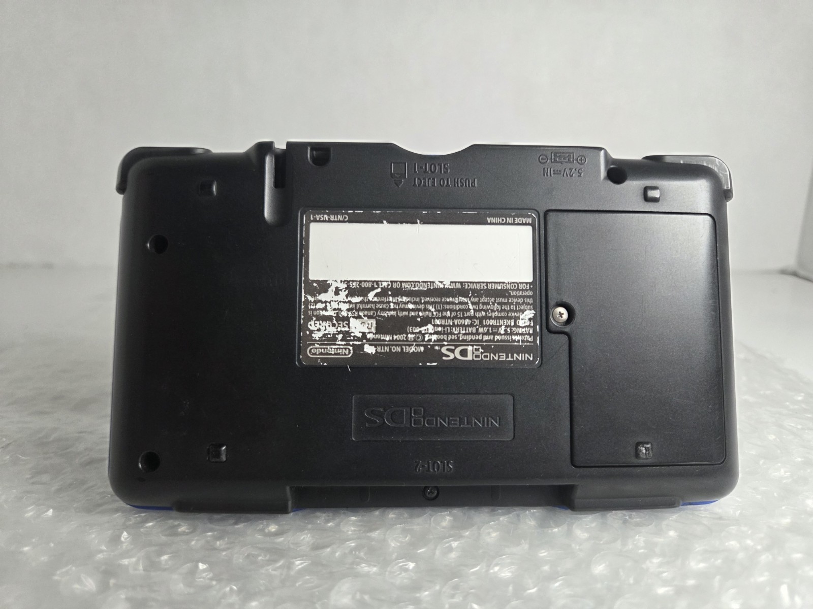 Nintendo DS GBA Orginal Model Blue Handheld System Charger Tested New Battery