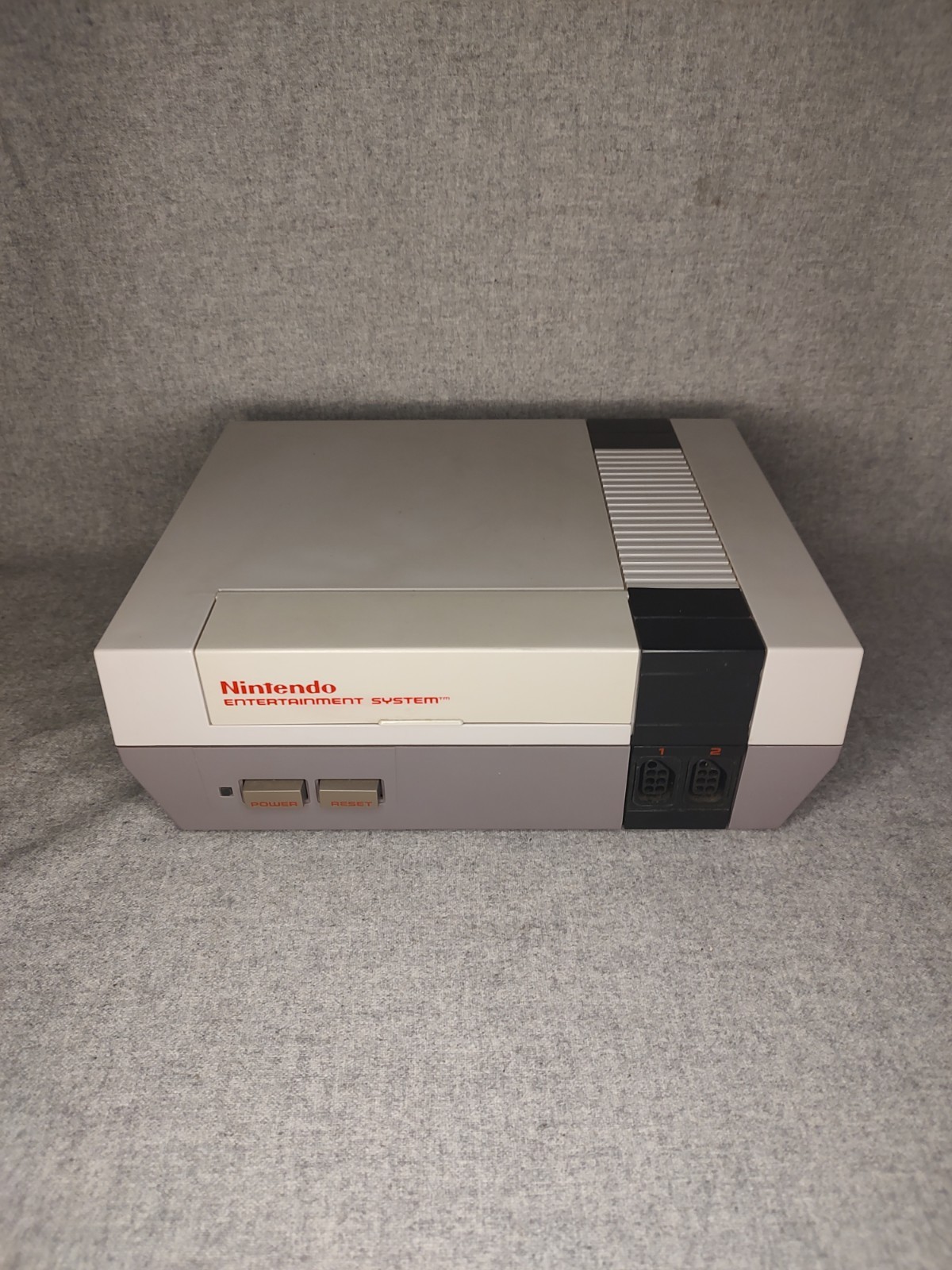Nintendo NES-001 Vintage 1985 Video Game Console Only Tested Works Read