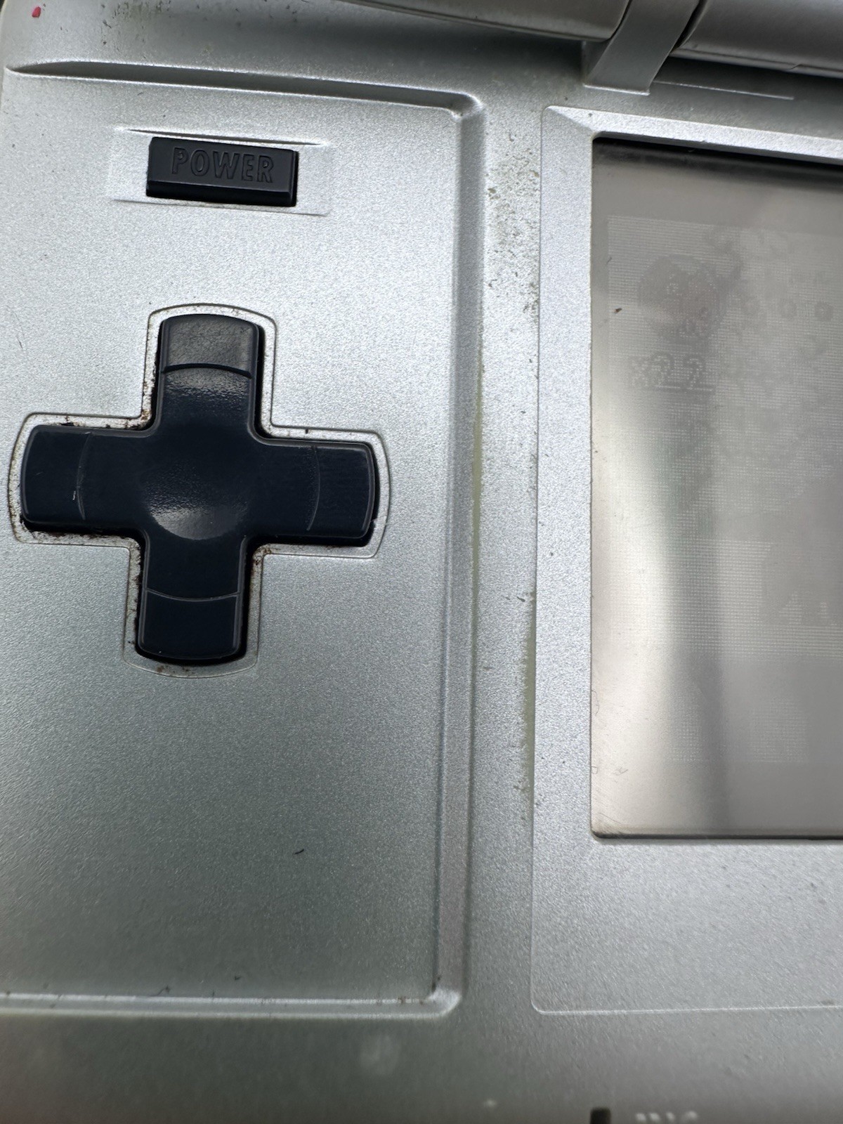 Nintendo DS Silver with Stylus/ Disney Brother Bear game included/ NO CHARGER