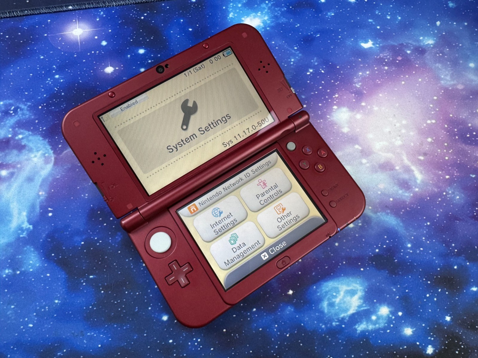 LOOPY USB-C INBUILT CAPTURE CARD Red New Nintendo 3DS XL Console 128gb REGFREE
