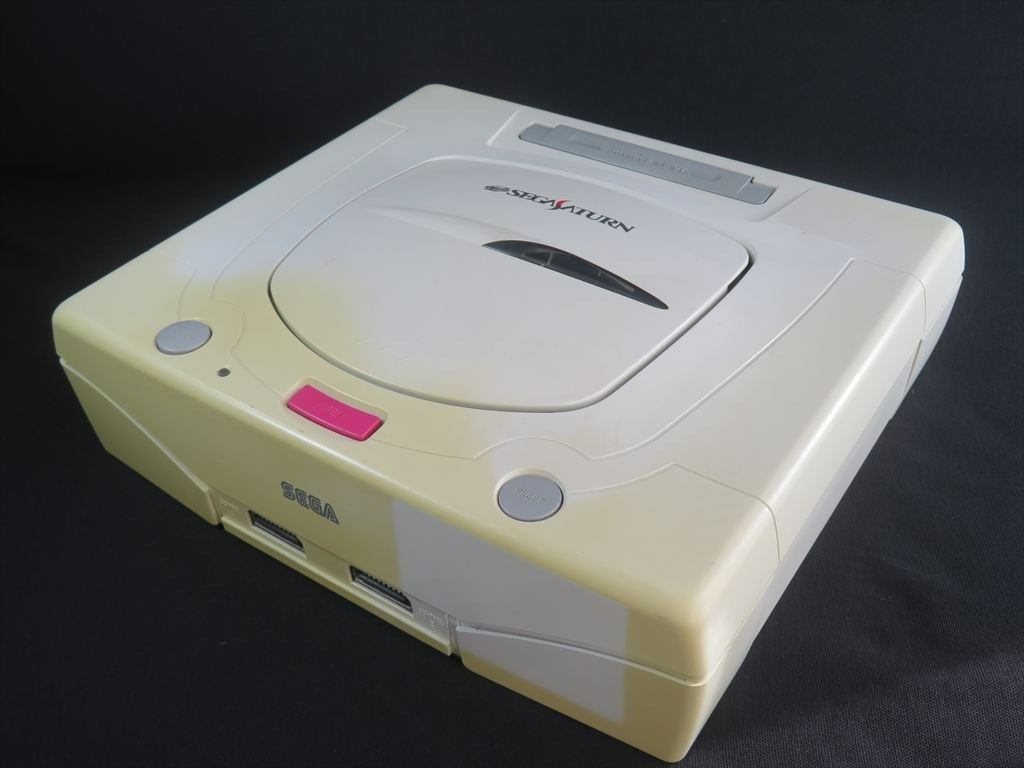 Sega Saturn Console only Japan HST 3220 White games Japanese game jp for parts