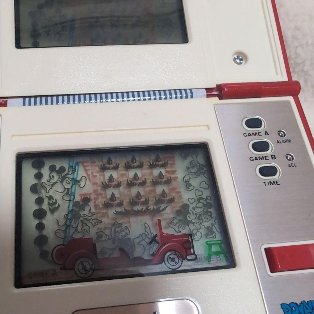 Nintendo Game & Watch Mickey & Donald DM-53 Japan 1982 F/S Vintage Collectible