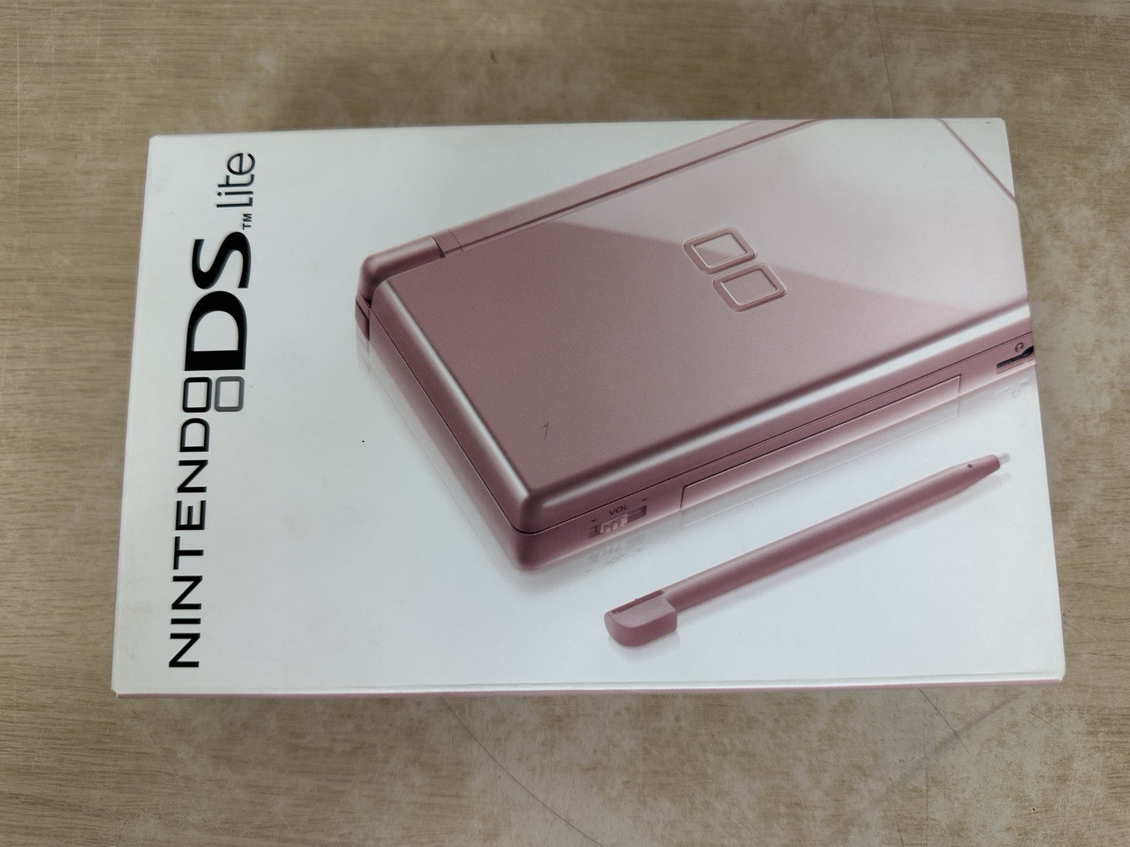 Nintendo DS Lite Metallic Rose Pink Handheld USG-001 Complete In Box CIB – WORKS