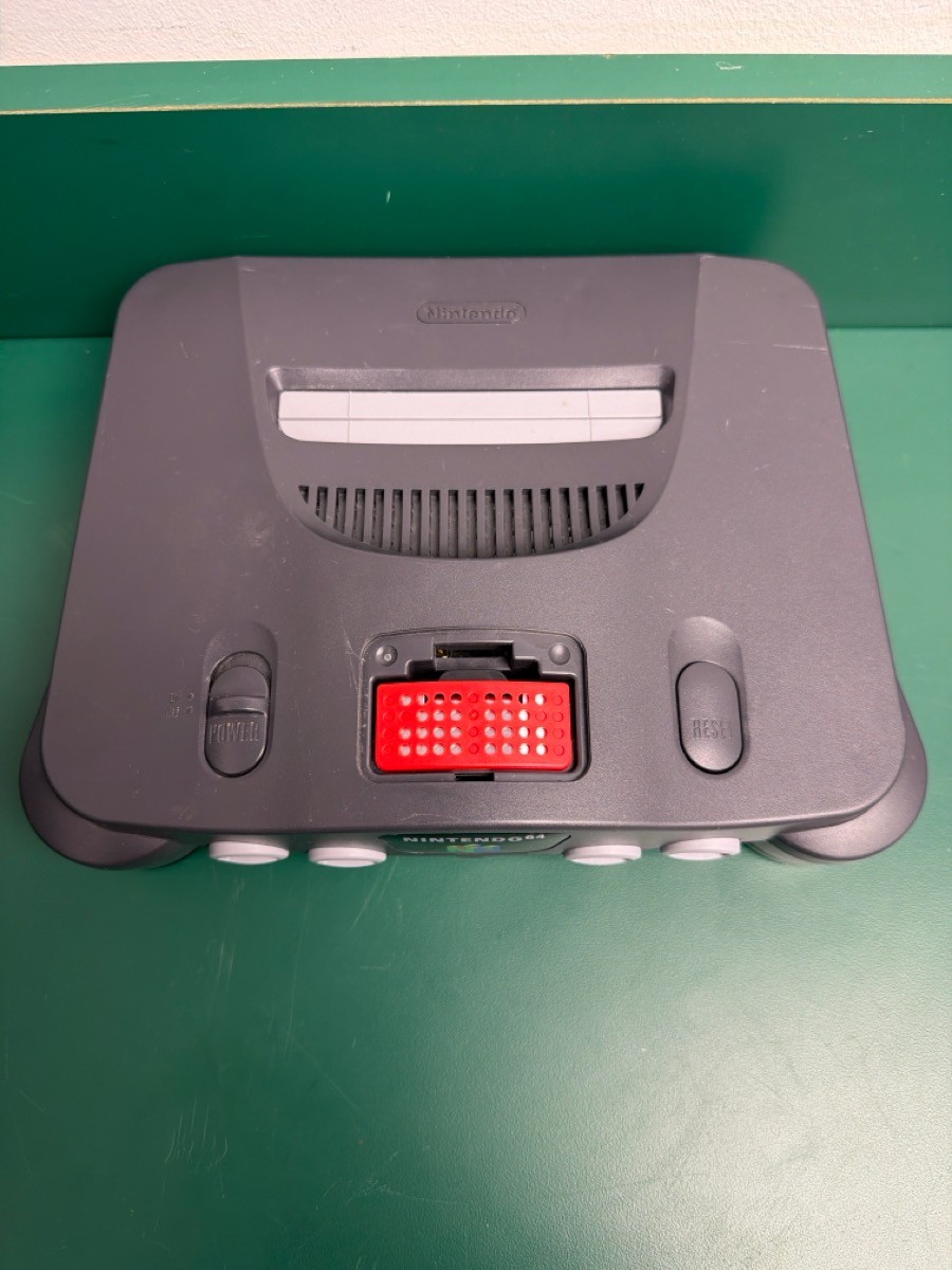 Nintendo 64 Console Bundle w/ Red Memory Expansion 2 OEM Controller (EZ5002294)