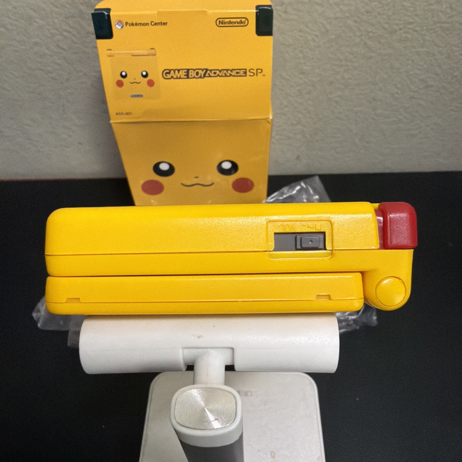 Nintendo Game Boy Advance SP Pikachu Handheld Brighter IPS Screen Yellow