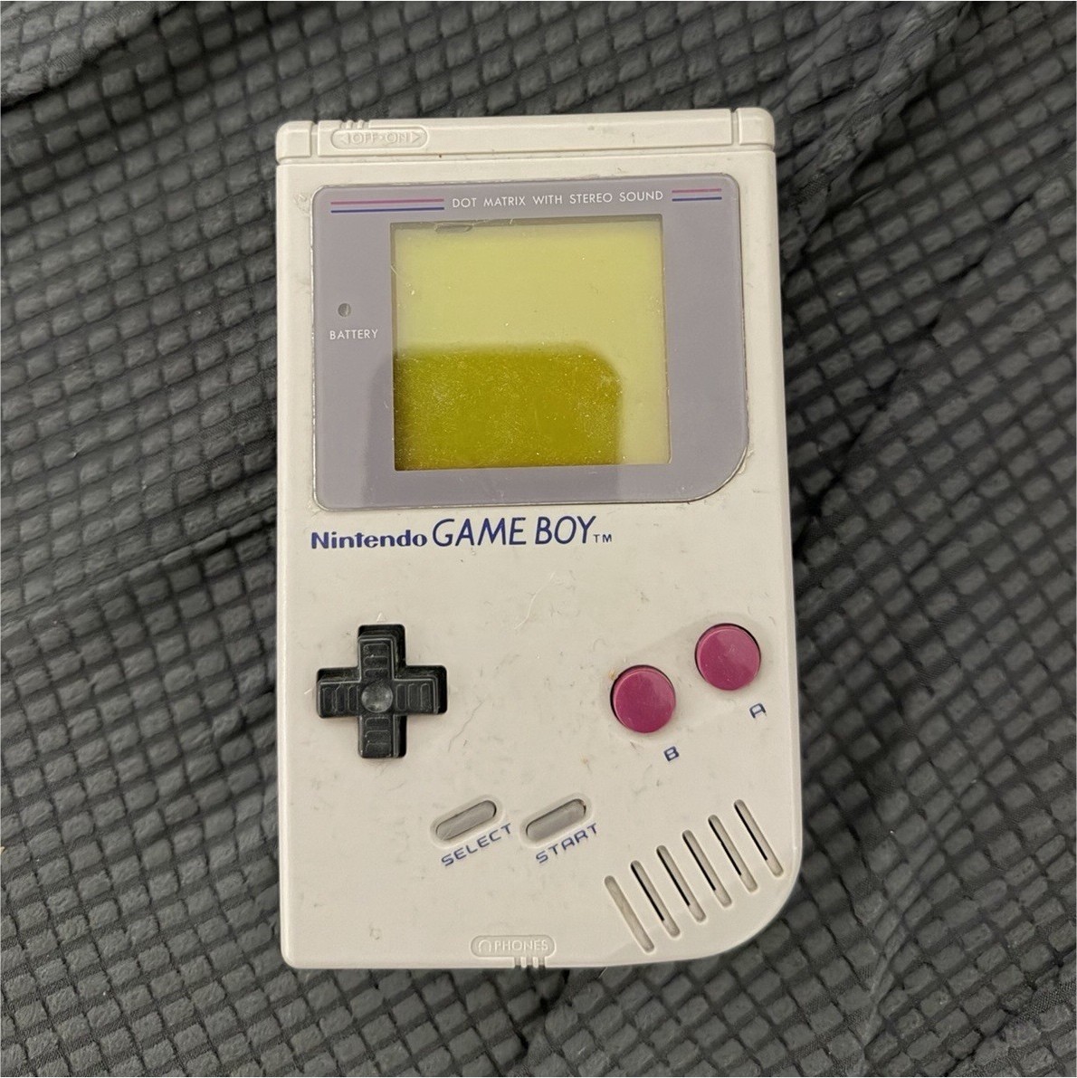 Nintendo Game Boy DMG-01 Gray Handheld System NTSC-U/C Stereo Sound