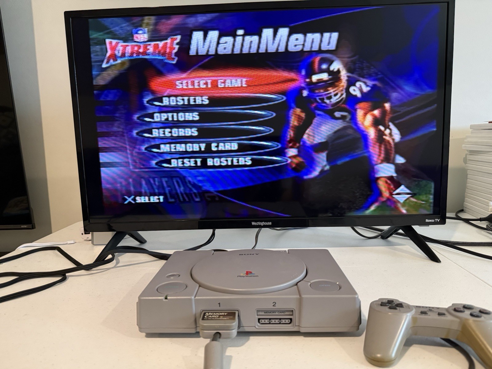 Sony Playstation PS1 SCPH-5501 Console And Game Lot – READ DESCRIPTION
