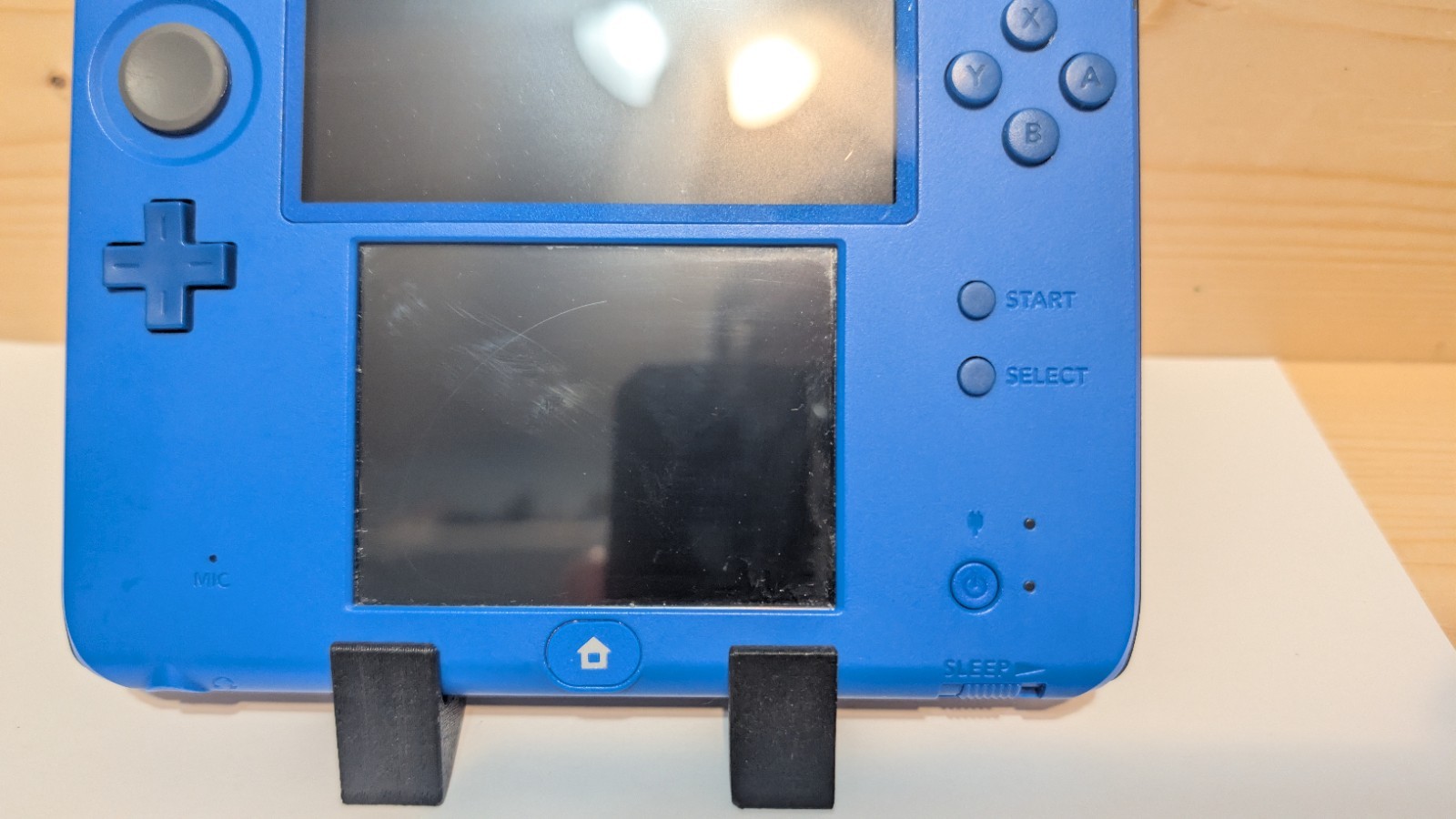 Nintendo 2DS Blue/Black US Version W/Cable *Tested*