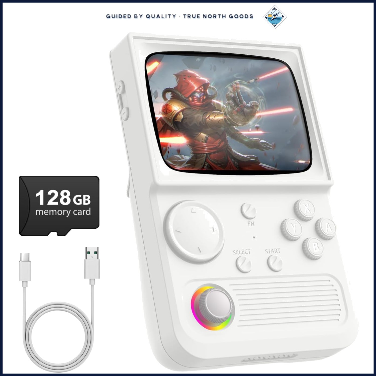 Gaming Console with 64GB Memory and Multiplayer Features for Retro Enthusiasts