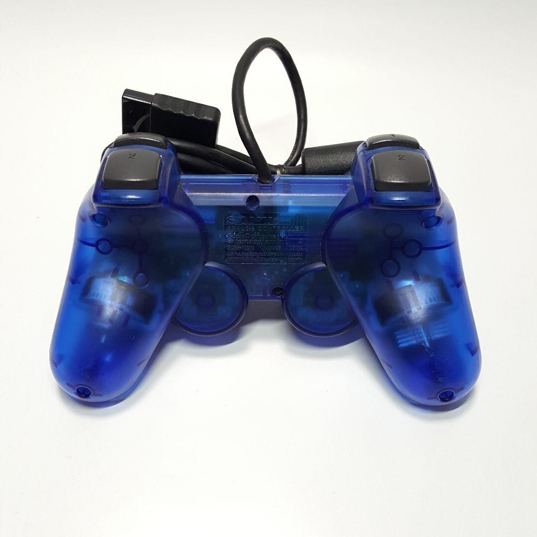 Sony PS2 SCPH-37000 PlayStation 2 Ocean Blue Body Confirmed Operation Excellent