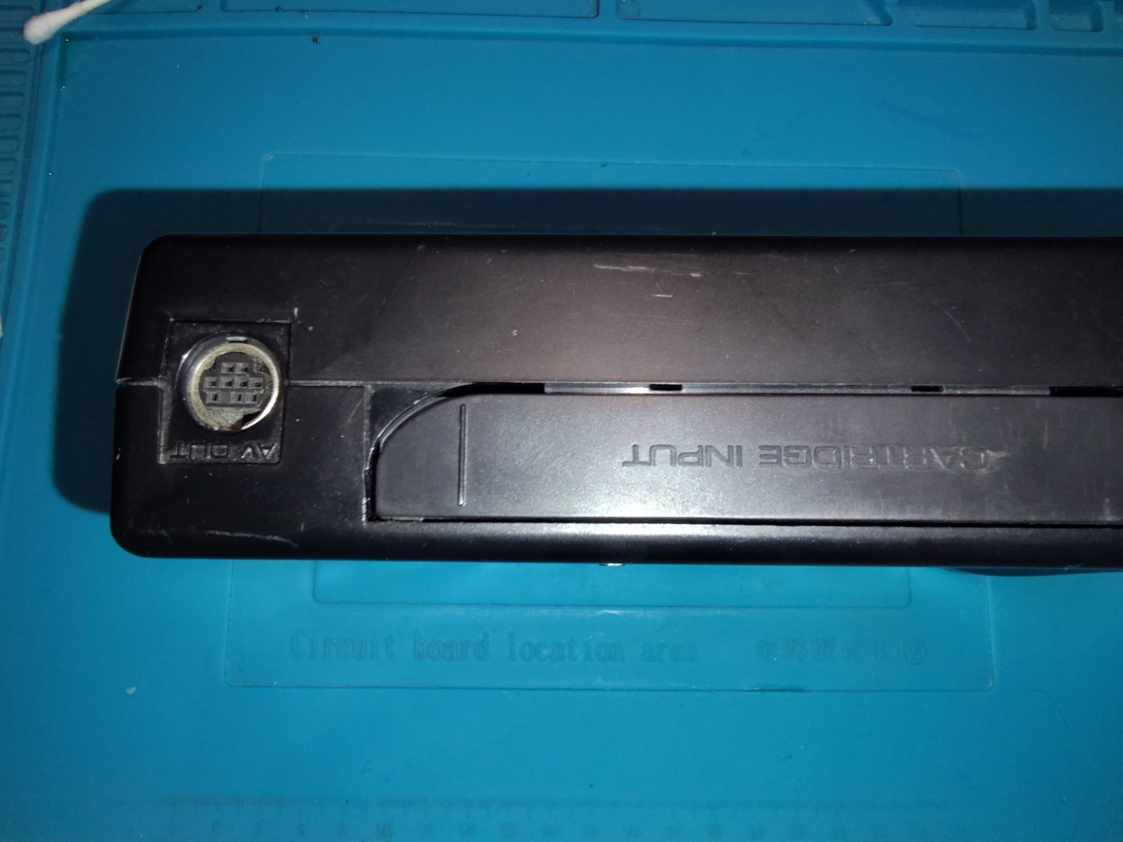 Sega Nomad 5V LCD mod, new glass lens, new DC in power jack (not Recapped)