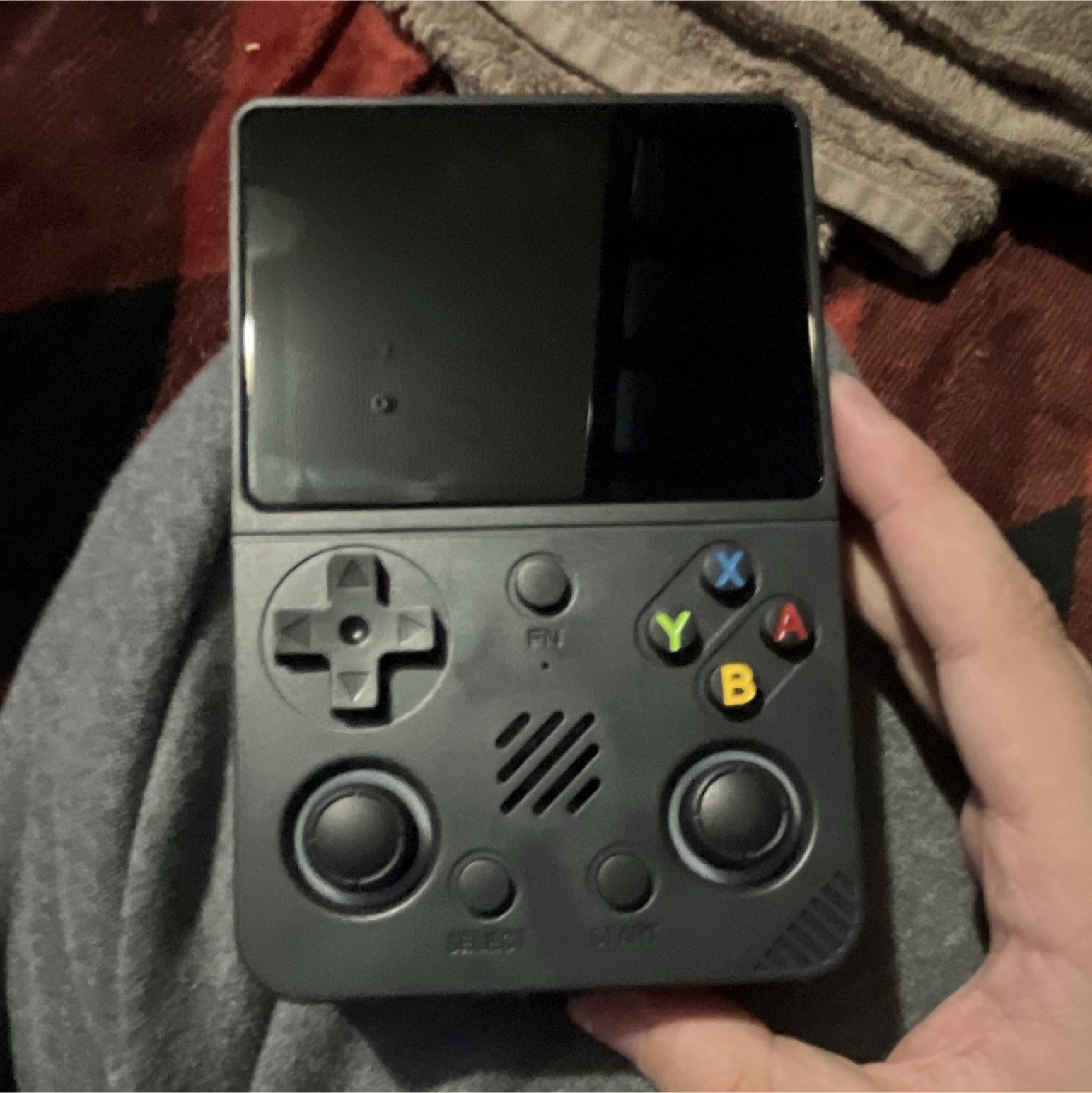 R36 PRO Handheld Game Console Black 64GB USB-C Headphone Jack Region Free