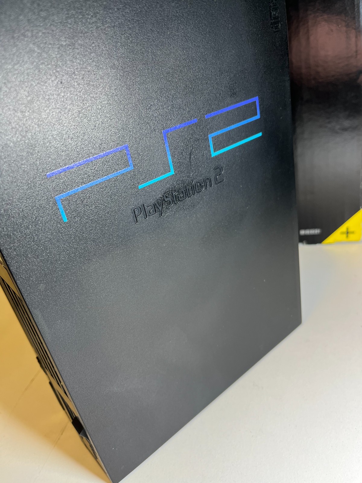 PLAYSTATION 2 MIDNIGHT BLACK CONSOLE SCPH-50000 NB JAPAN PS2 2003 TESTED