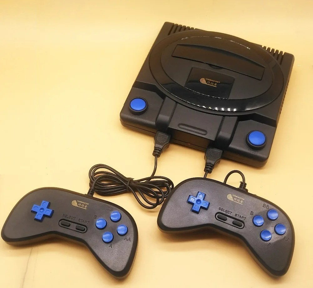 8Bit FH-008 Retro AV Game Console FC 88 Games w 2 Controllers Yellow Cartridge