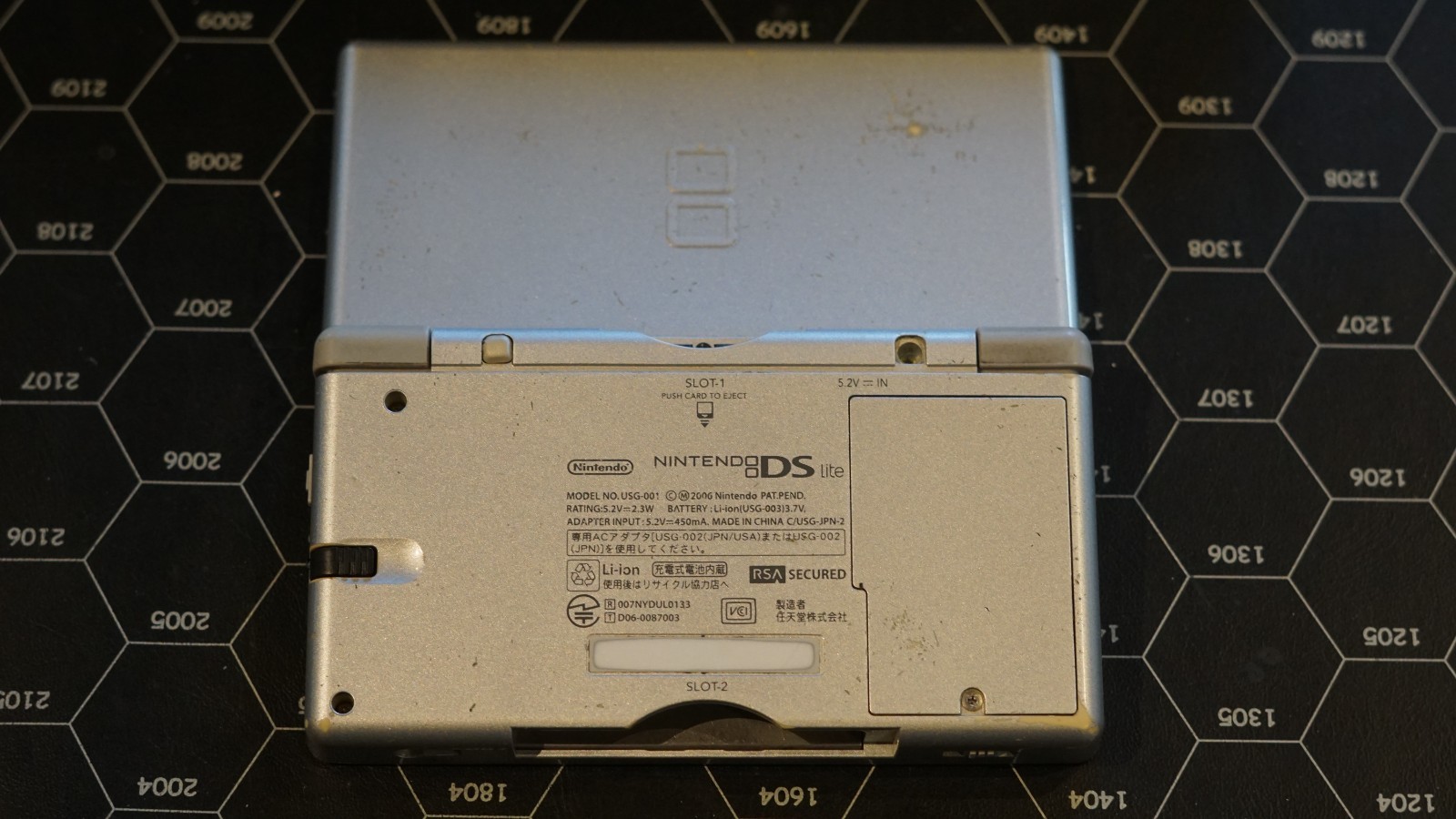 Nintendo DS Lite Handheld Console In Box – Silver | Tested, Working