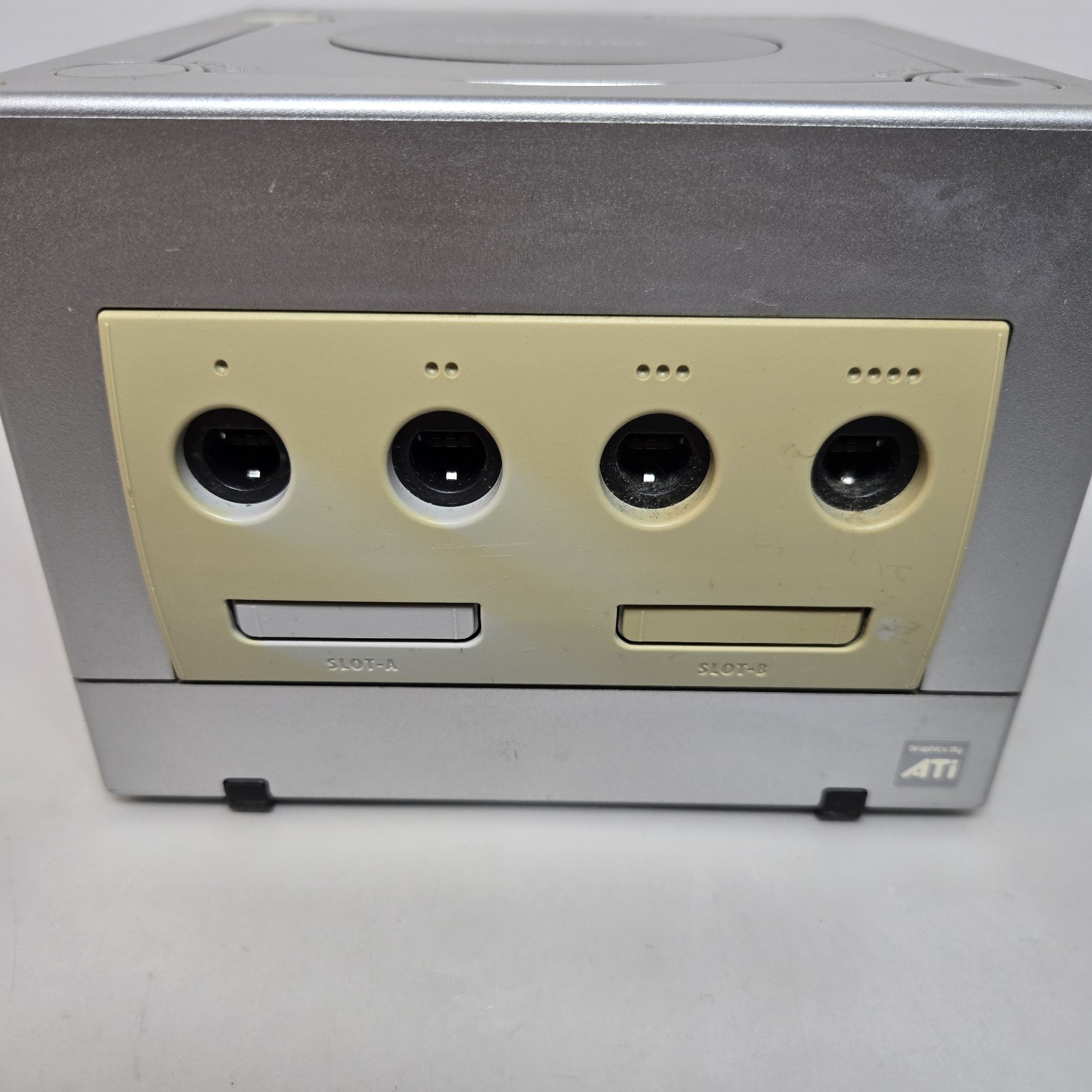 Nintendo GameCube Platinum Silver DOL-001 USA | Console Only – Tested