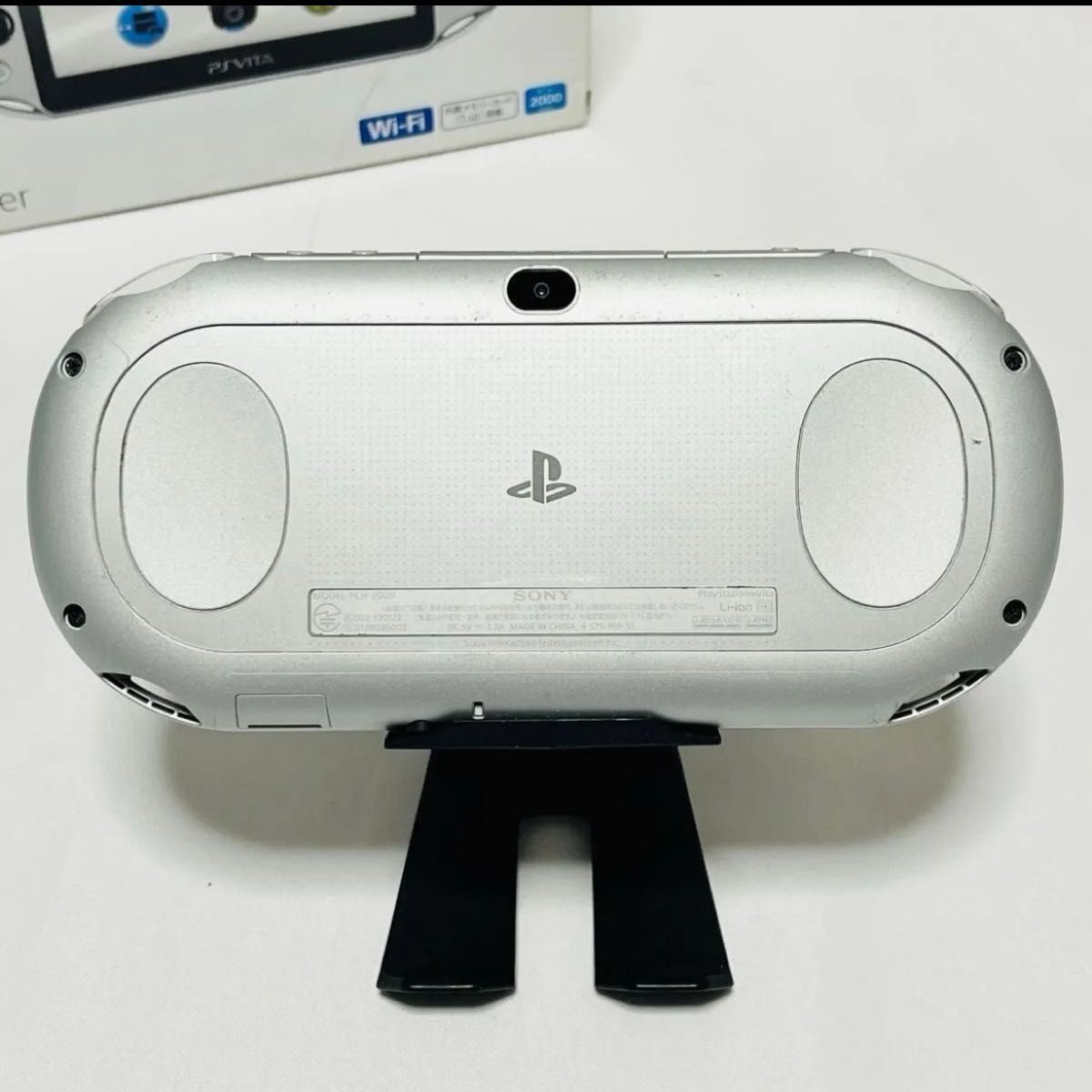 Excellent SONY PlayStation PS Vita Wi-Fi PCH-2000 Silver Console Tested