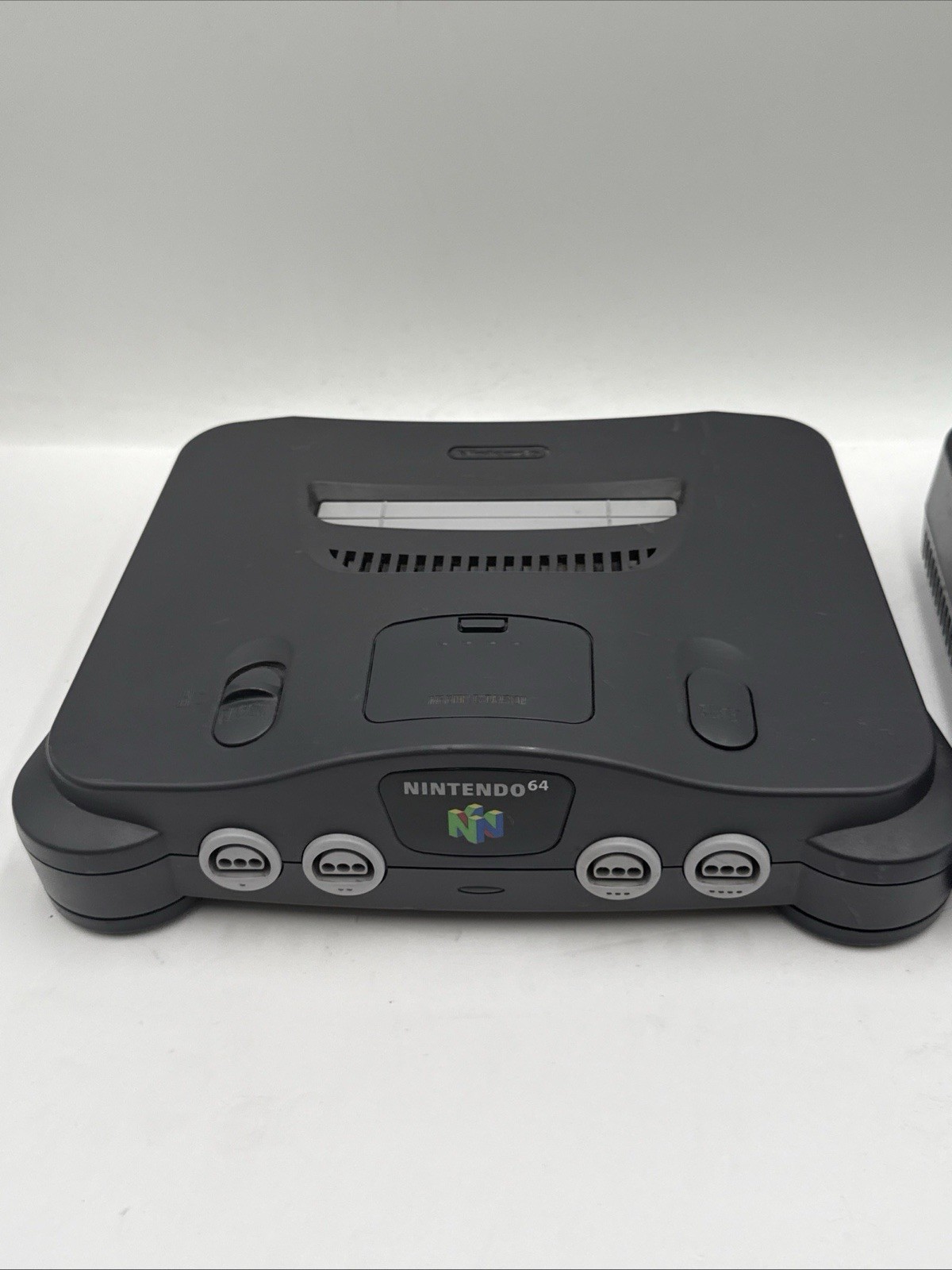 Lot Of 2 Nintendo 64 Charcoal Gray N64 Console Only For Parts Or Repair